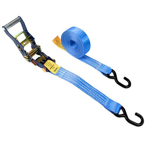 Austlift Ratchet Tie Down S Hook 35mm x 6m x 700kg (.75Tonne) LC
