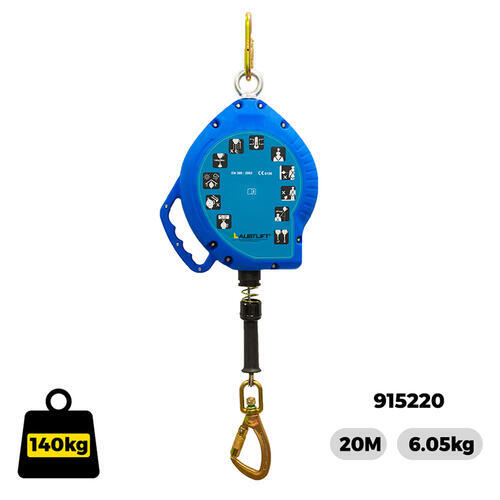 Austlift Inertia Reel Wire Rope 20m