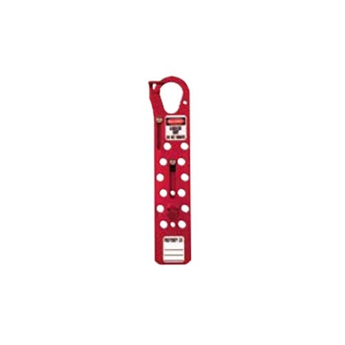 Mayo Hardware Lockout Hasp Aluminium 12 Hole 27mm Inside Jaw Diameter