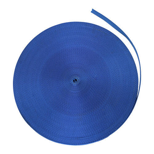 Austlift Tie Down Web 25mm x 100m x 1 Tonne Blue
