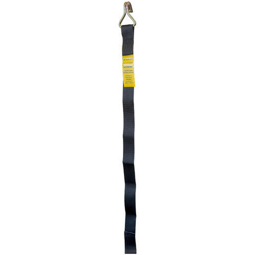 Austlift Tautliner Strap Black with Double J Hook 44 x 850mm 1000kg LC