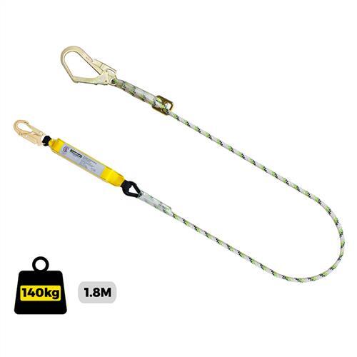 Austlift Single Adjustable Lanyard Kermantle Rope 12mm x 1.8m