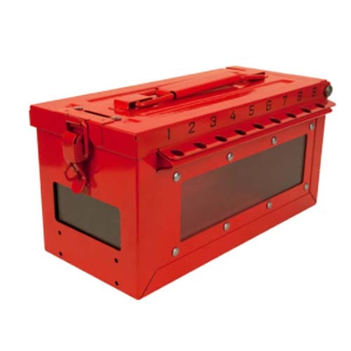 Master Lock Portable Group Lock Box With Window 30 Lock Capacity