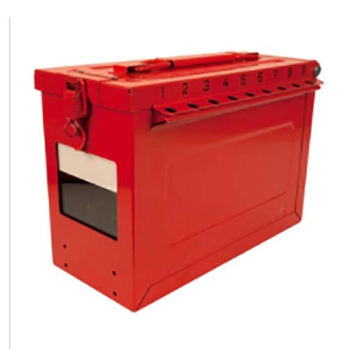 Master Lock Portable Group Lock Box With Window 55 Lock Capacity