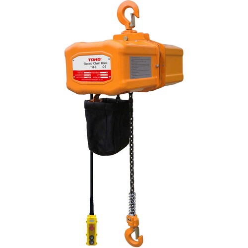 Toho TECH0103 1T 3m 240V Single Phase Electric Chain Hoist