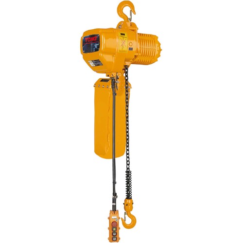 Toho TECH-3PH-2SP-0103 1T 3m Three Phase 2 Speed Electric Chain Hoist