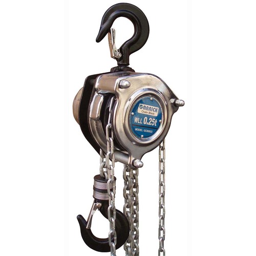 Garrick Chain Block 0.25Tonne (250kg) x 2m