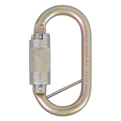 Austlift Karabiner Steel Quarter Turn Locking Gate Opening 17mm Captive Pin