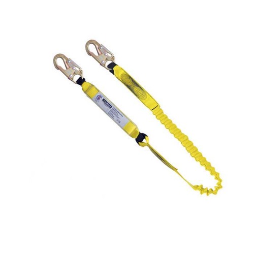 Austlift Lanyard Single Elasticated W/ Snap Hook - Tubular Webbing