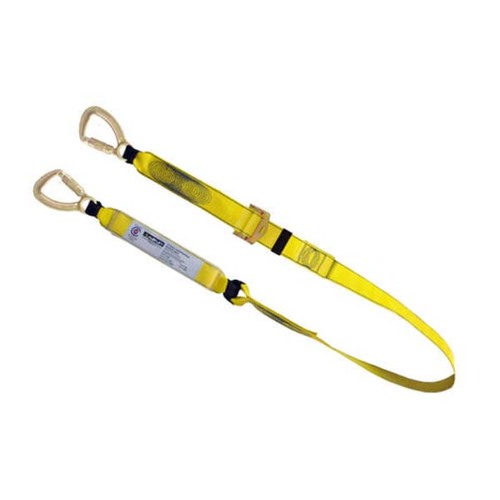Austlift Lanyard Single Adjustable Triple Action Hook - Polyester Webbing