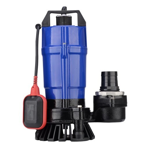 ClayTech Blue SUB10 Submersible Light Construction Pump W/ Float 250L/min, 750W