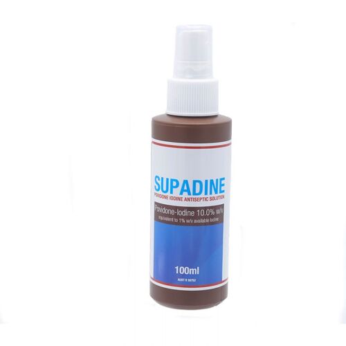 Brady Supadine Povidone Iodine Spray 100ml