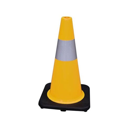 Brady Value Traffic Cone Reflective 270 x 450mm Yellow