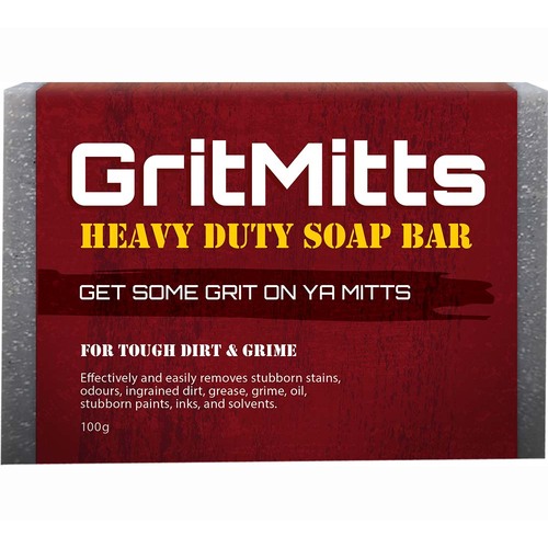 GritMitts Heavy-Duty Grit Soap Bar