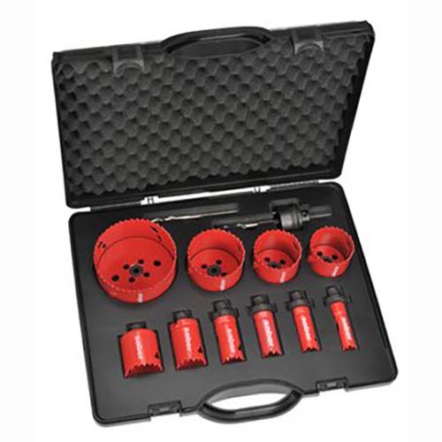 Saber 8070-S3 Cobalt Bi-Metal Quick Change Hole Saw Set S3 16-92mm, 12pieces