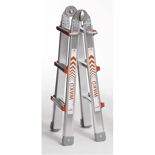 WAKU Telescopic Ladder TL10 Aluminium 1.02 - 3.10m