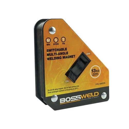 Bossweld Switchable 2 Angle Welding Magnet 13kg Holding Capacity