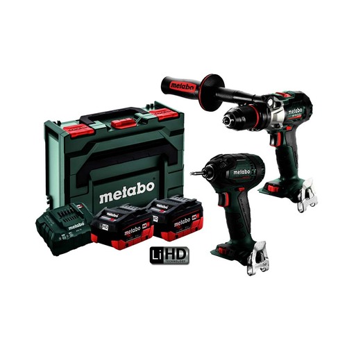 Metabo 18V Brushless LTX Hammer Drill & Impact Driver Kit - AU68200955