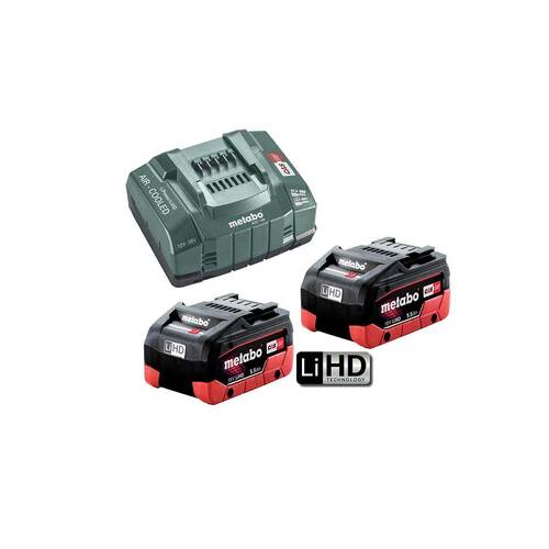 Metabo 5.5 LiHD 145 KIT - LiHD ASC 145 Starter Pack & ASC 145 Charger