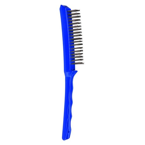 Bordo 5175-SW-4R 0.33mm 4x18 Rows Steel Wire Long Plastic Handle Brush