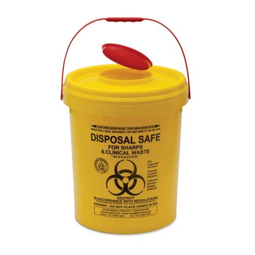Brady Sharps & Clinical Waste Bin - 20L