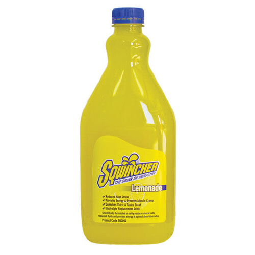 Sqwincher Electrolyte Liquid Concentrate 2L Lemonade - Box of 6