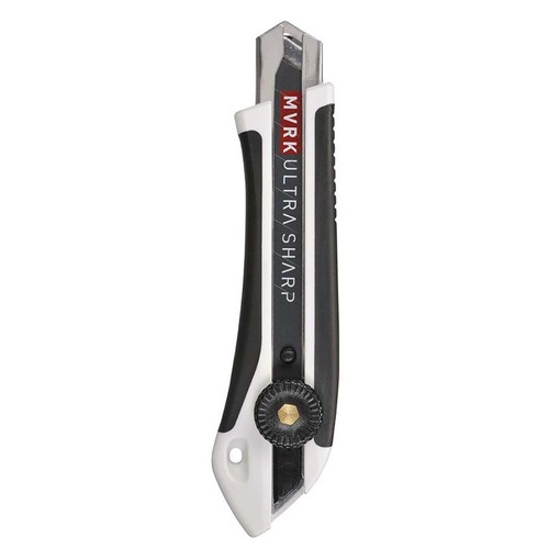MVRK 18mm Ultra Sharp Sure Grip Screw Lock Snap Knife