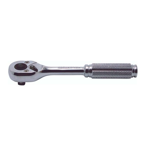 Ko-Ken Ratchet Flex Head Quick Release 1/4" Drive Knurled Handle