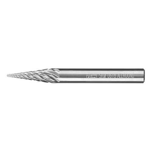 Pferd Conical Pointed TC Burr SKM 0618/6 Allround 6 x 18mm, 6mm Shank