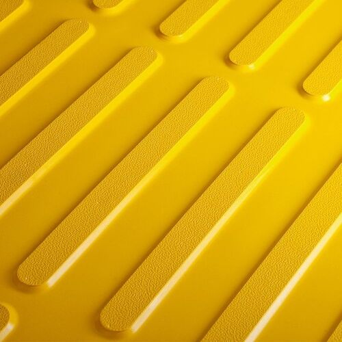 Brady Tactile Indicator Directional Polypad Rubber 300 x 600mm Yellow