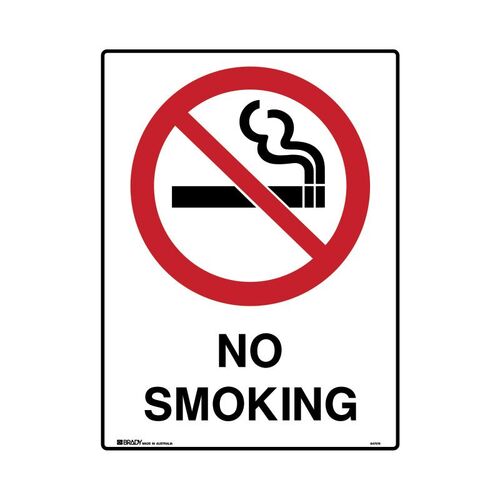 Brady Mining Site Sign - No Smoking 600 x 450mm C1 REF(M)