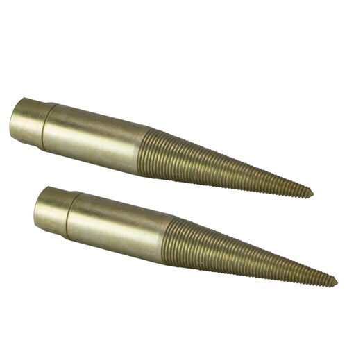 Abbott & Ashby Jeweller Round Spindle Set 12mm Shank LH + RH Suits 6" Bench Grinder