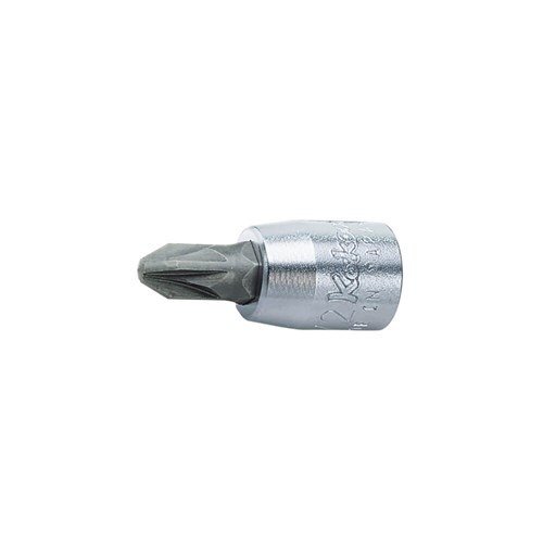 Ko-Ken 1/4" Drive Pozidrive Bit Socket PZ1 - KO2000PZ/1