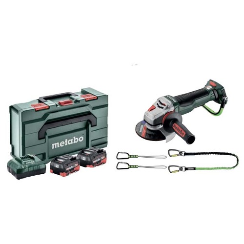 Metabo WPBA 18 LTX BL 15-125 Quick DS MB 5.5 K 18V Brushless 125mm Angle Grinder Kit