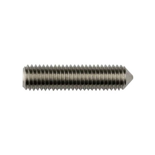 M3 x 5mm Socket Set (Grub) Screw Plain Cup Point - Box of 200
