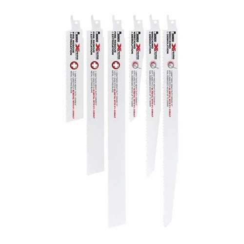 Bordo Extreme Reciprocating Saw Blade Assortment - 6 Blades