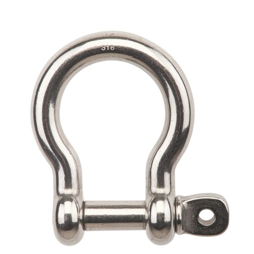 Beaver 12mm G316 Stainless Steel Bow Shackle