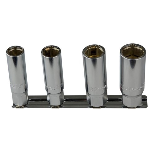Ko-Ken Sparkplug Socket Set With Spring Clip 3/8" Drive x 14 - 20.8mm