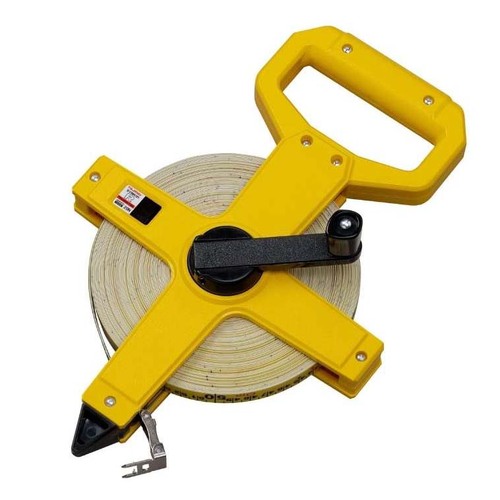 Tajima Symron-R Open Reel Fibreglass Tape Measure 50m x 13mm