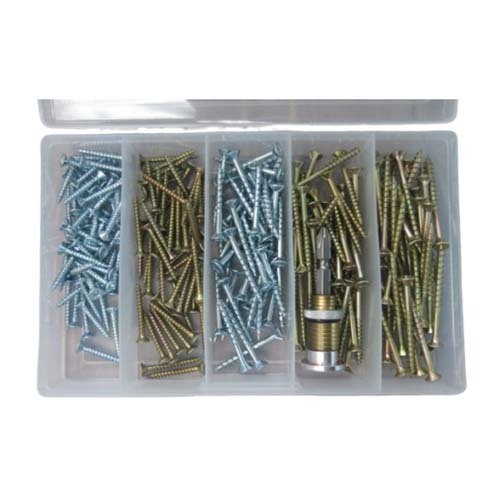 Trax PH2 Dry Wall Screw Assortment Kit, 215pieces
