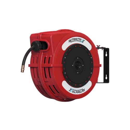 Retracta Weedicide/Pesticide Hose Reel (Red) 3/8" x 15m Hose
