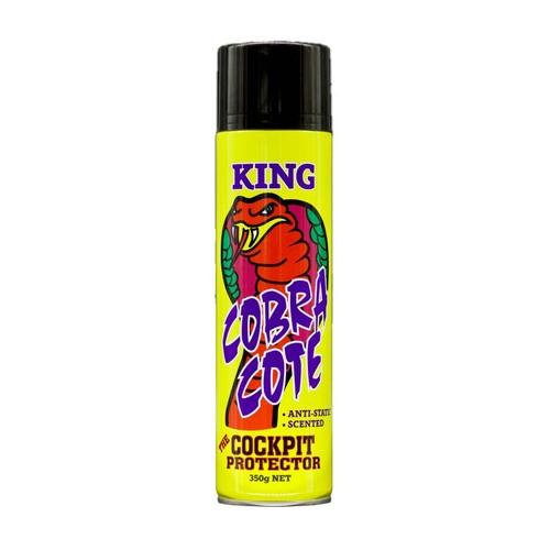King Cobra Cote Vinyl Protectant Black Aqua 350g