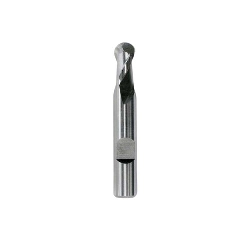 Bordo 3mm Long Ball Nose Flatted HSS Cobalt Slot Drill - 6024-3.00L