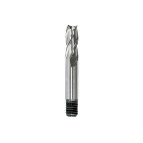 Bordo 3mm Long Threaded HSS Cobalt End Mill - 6066-3.00L
