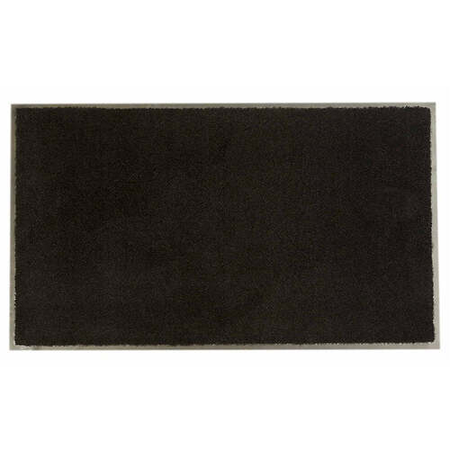 Dirtstopper Doormat PET Carpet With Vinyl Backing 600 x 900mm Black