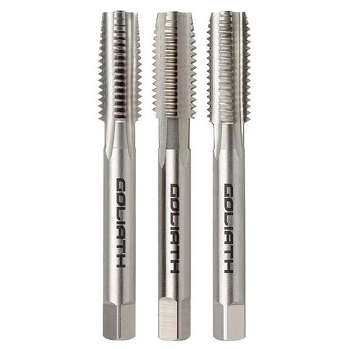 Goliath 1" x 10 TPI BSF Left Hand HSS Tap Set C20BD4L