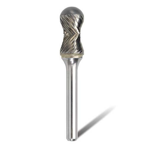 Bordo 12.7mm Radius Ball Nose Express Cut 1/4" Shank Burr - 6400-37108