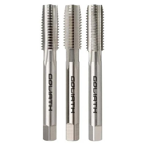 Goliath 3 x 0.5mm MC Straight Flute Left Hand HSS Tap Set - A33ED3L