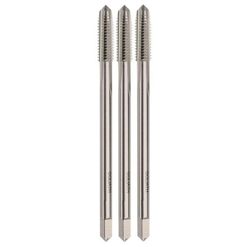 Goliath 3 x 0.5mm MC DIN 376 HSS-Co5 Bright Tap Set - Reduced Shank
