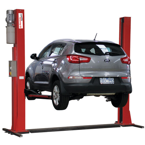 Alemlube AA40FB2P 4.0T Electro-Hydraulic 2-Post Floor Base Vehicle Hoist